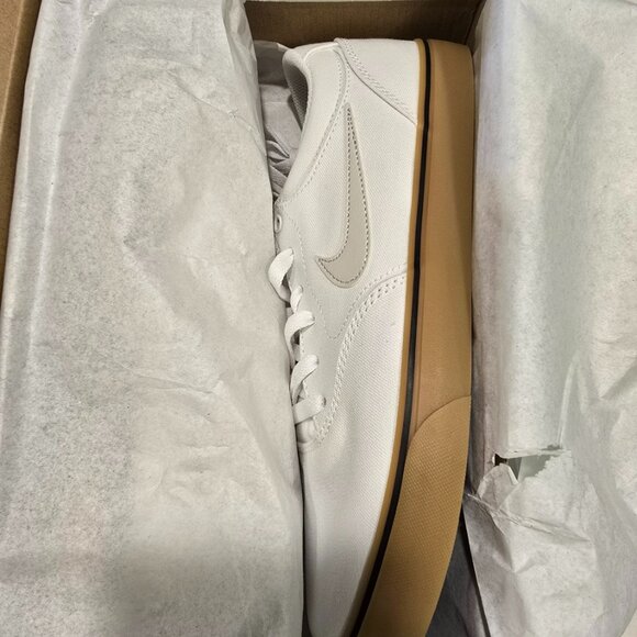 Nike Chron 2 Canvas SB White Gum 2022 4177 SIZE 10 MENS NEW - Picture 9 of 10